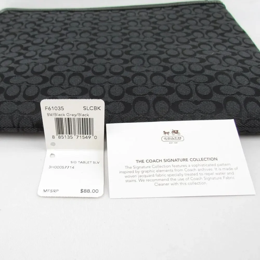 Coach Signature Tablet Sleeve / Case